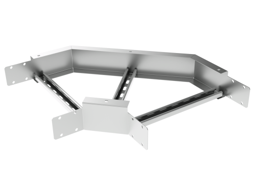 Дно кабельроста углового с R=100 мм 90 горизонтальный РД190Г.1000.0.100.1,5.1